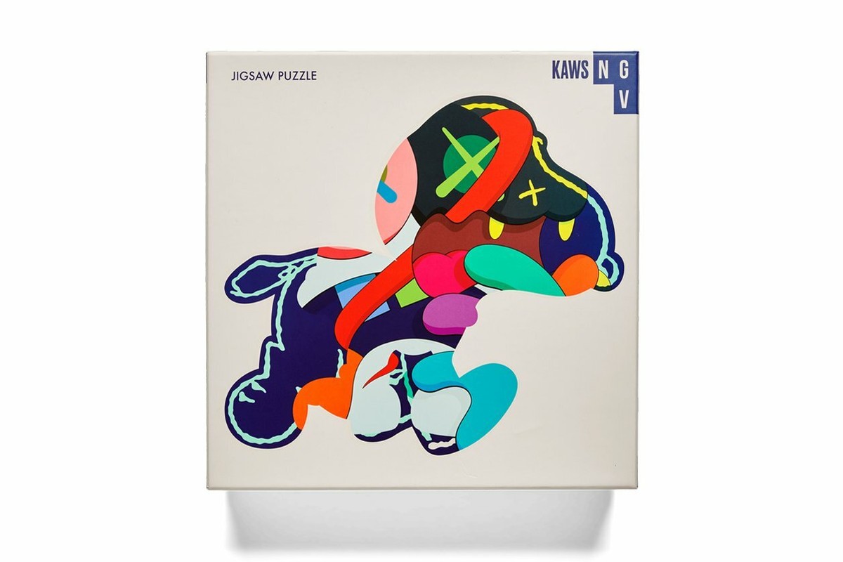 Kaws NGV Exclusive Stay Steady Puzzle 1000 pieces Jigsaw In