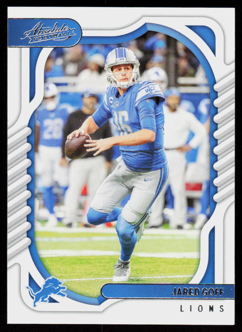 2022 Panini Absolute Jared Goff #41 Football Detroit Lions Retail