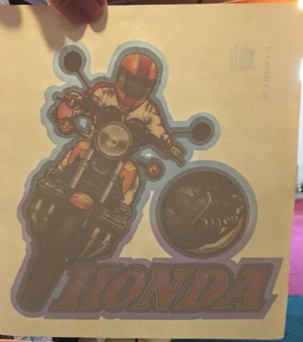 T-shirt vintage & original Honda Motorcycles années 70 transferts - Votre choix !  - Photo 1/4