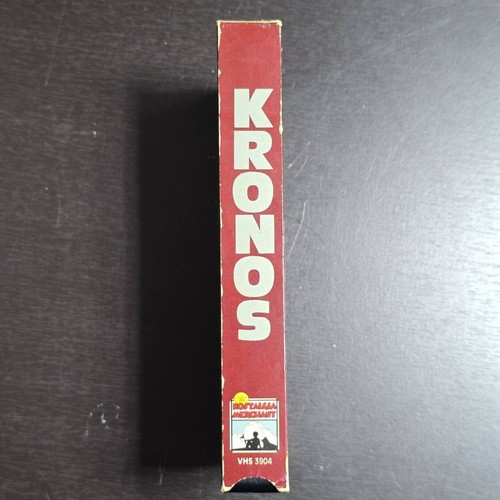 Kronos VHS Tape Horror Sci Fi B&W Nostalgia Merchant - Picture 4 of 7