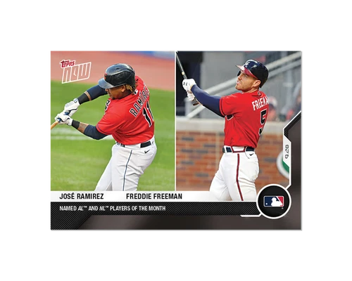 2020 Topps Now - Freddie Freeman Jose Ramirez #324