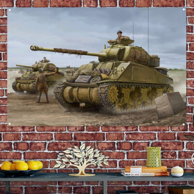 FireFly German Main Battle Tank  Art Posters Print Art Tapestries Hanging Flag