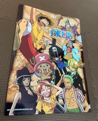 Not for sale One Piece plastic file folder Monkey D Luffy ／from