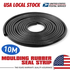 Car Door Seal Strips Rubber Edge Sealing Trim Weatherstrip Soundproof U Shape US