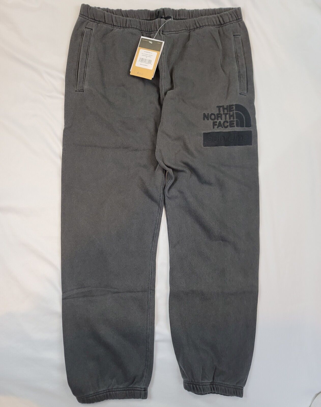 Supreme TNF Pigment  Sweatpant Yellow XL