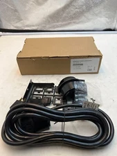 Byrne BE01289-C-120 Power Tap Conference Table Grommet, 3" Dome w/ Communication