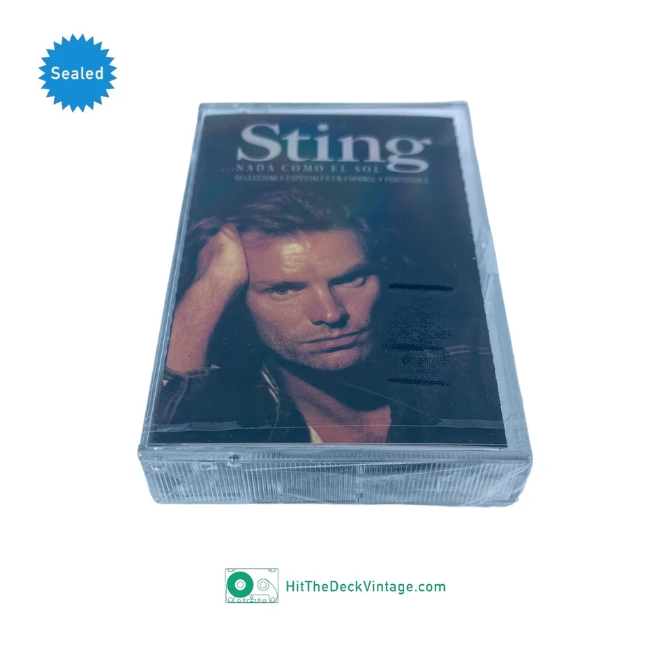 Sting - Nada Como El Sol (Nothing Like The Sun Spanish/Portuguese) 1988 SEALED - Image 4 of 4