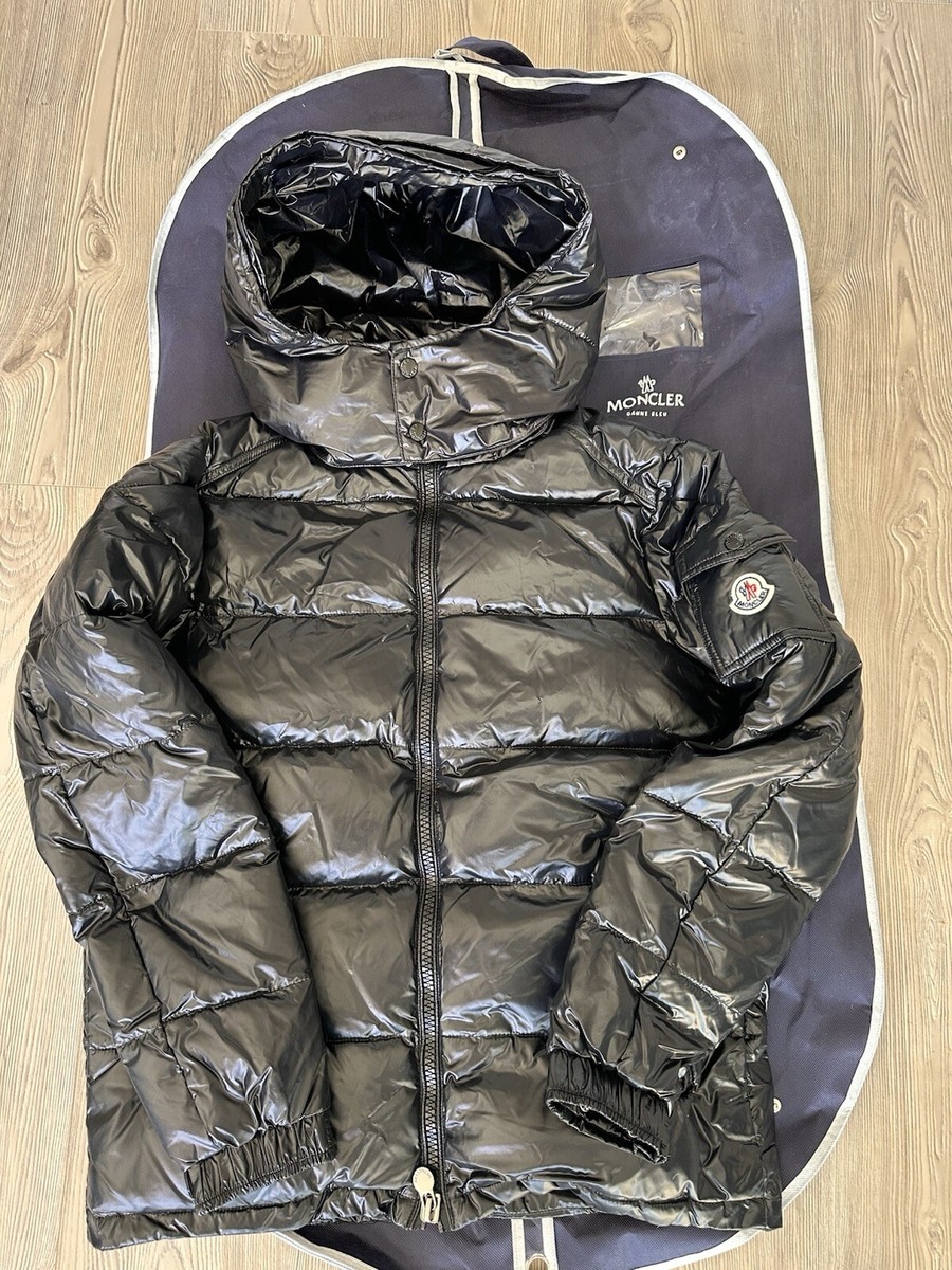 jumboMONCLER MAYA サイズ3 モンクレール Moncler Maya Short Down Jacket Size 3 Gloss Black used | eBay