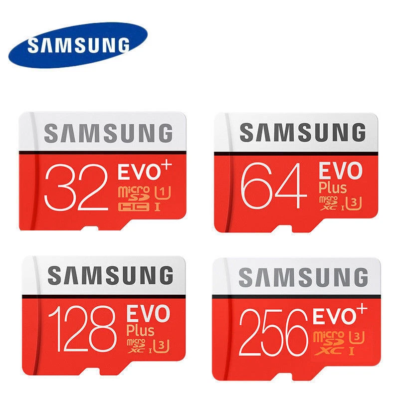 Samsung EVO Plus 32GB 128GB 256GB MicroSD SDHC Memory Karte C10 100Mb/s TF Card - Bild 3 von 4