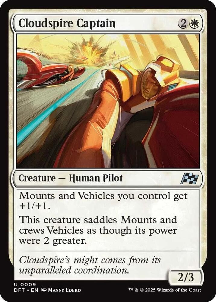 Cloudspire Captain 9 Aetherdrift Foil