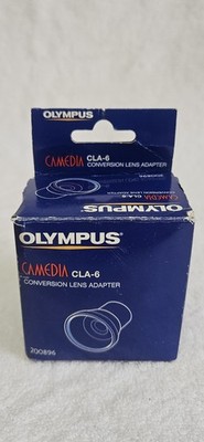 OLYMPUS CLA-6 LENS ADAPTER TUBE FOR OLYMPUS C-5000 IN ORIGINAL BOX