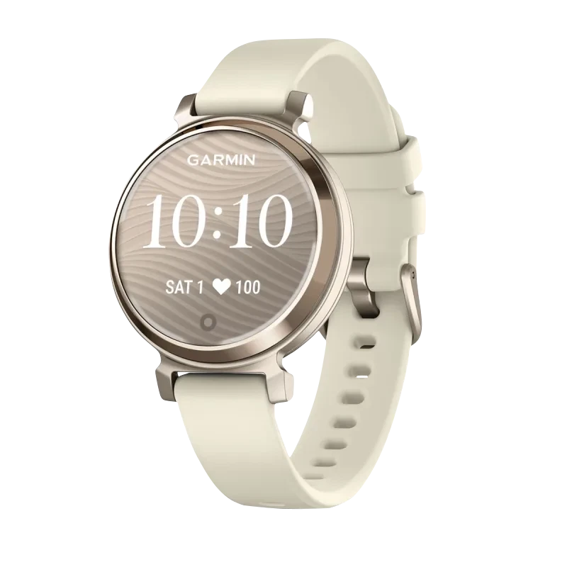 Garmin Lily 2, Cream Gold with Coconut Silicone Band 010-02839-00