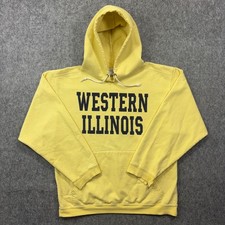 Vtg 90’s Distressed Western Illinois University Sweatshirt Adult M Made in USA 