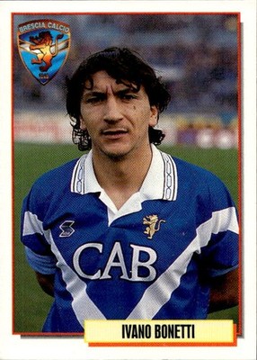Merlin Football Cards 95 1995 # 26 Brescia Bonetti Figure