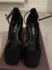 Carvela Women’s Black Platform Shoes Size 5
