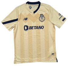 FC Porto Jersey Size M L XL XXL New Balance 2023/24 Beige Gold Away 23/24 Away