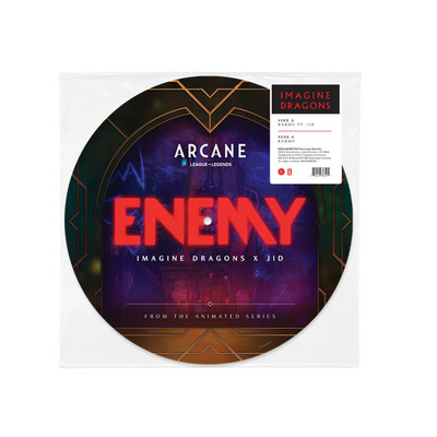 Imagine Dragons x JID: Enemy 12'' - Limited Edition 12'' Vinyl Picture Disc Single