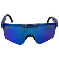 Kids Pit Viper Sunglasses Blue and Green 5-10 Sports Boys Cycling Biking MX