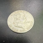 1951 Franklin Half Dollar 50C Silver Coin Philadelphia - Circulated, Uncertified