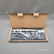 HP KU-0316 USB Wired Keyboard Black Silver QWERTY Standard for Laptop  Desktop