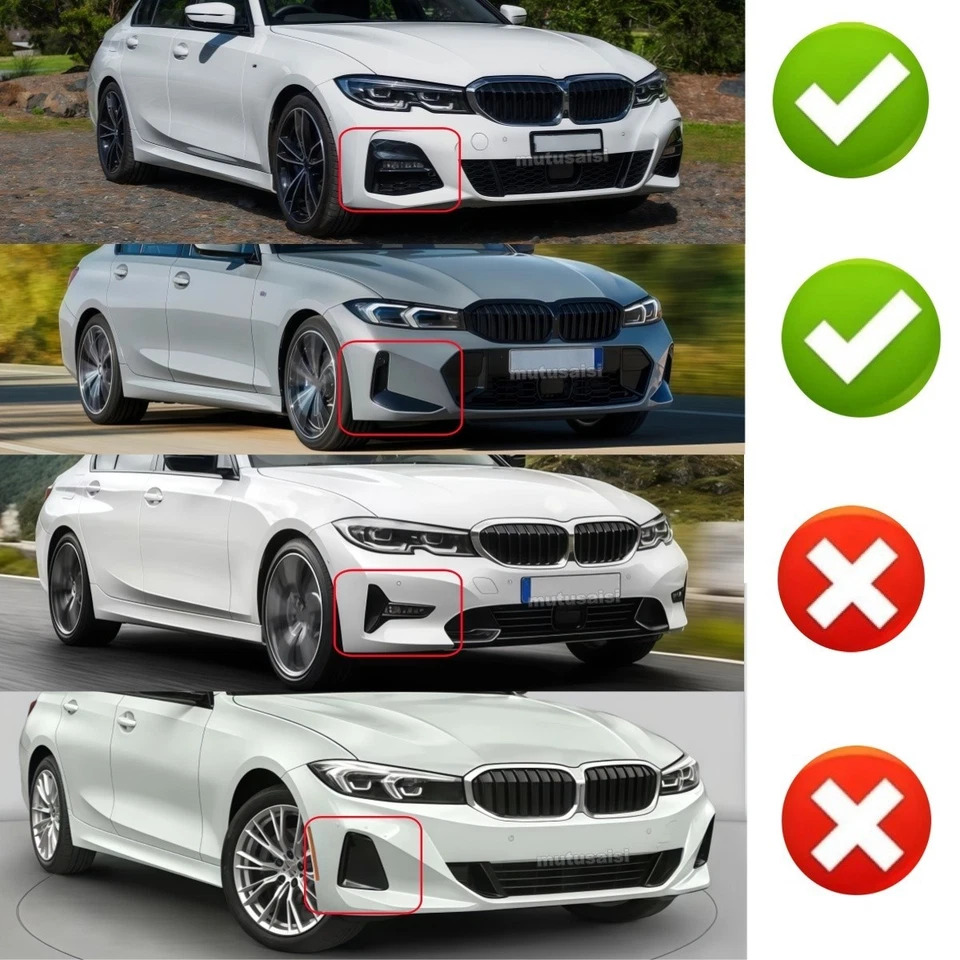 Gloss BLK Side Skirt For 19-25 BMW G20 M Sport M340i Extension Splitter MP Style - Image 2 of 4