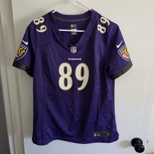 Nike Ravens Mark Andrews #89 Womens Large Jersey Purple NWT NFL On Field