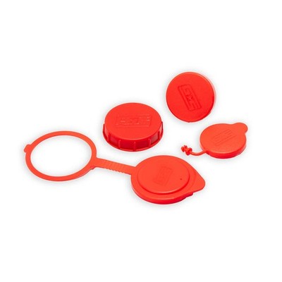 GrimmSpeed Engine Bay Dress Up Caps for BRZ FRS GR86 22+ WRX [Red]