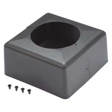 Bosch El-50650-Base Bollard Base Cover, Black, 12.50"H, 14.00"W