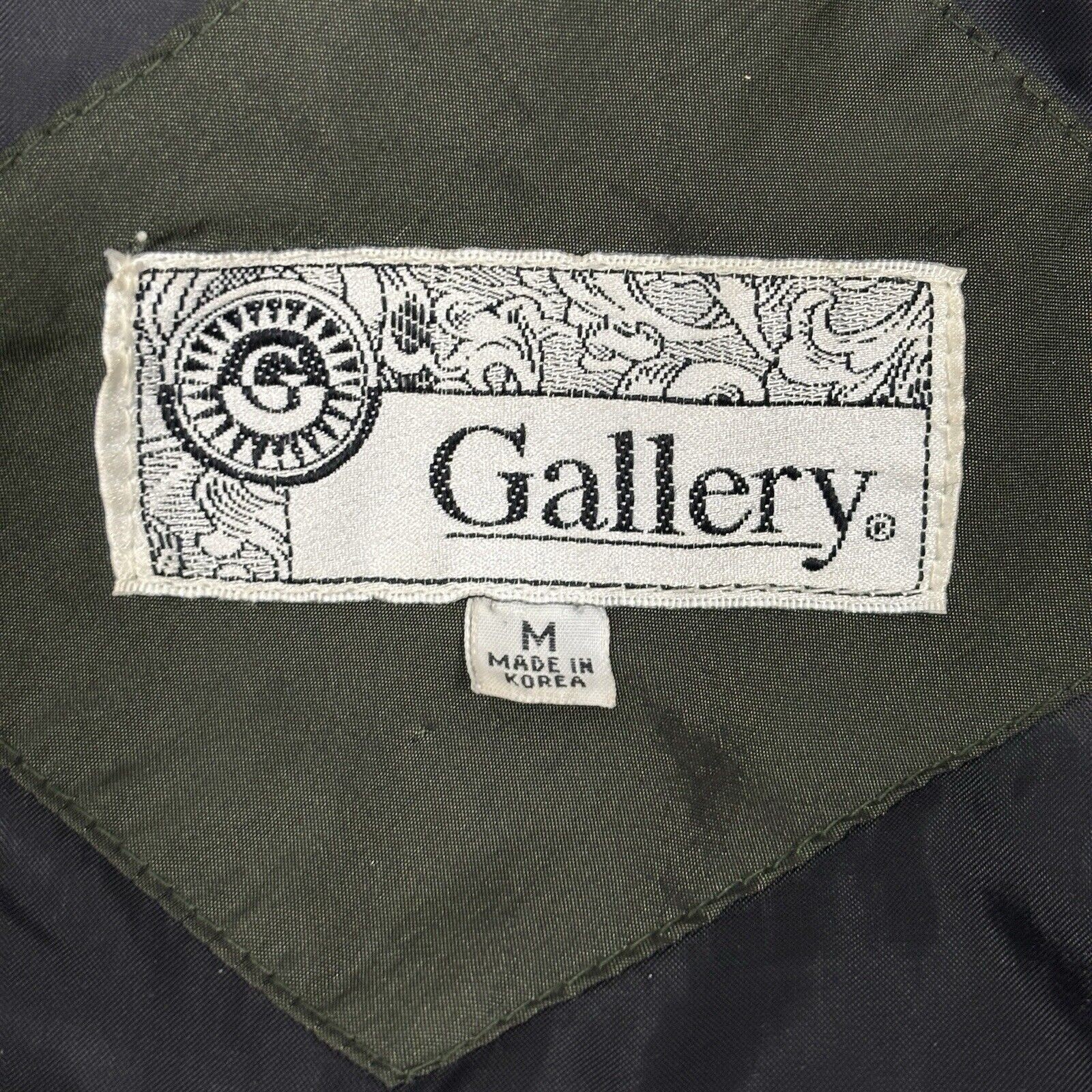 Vtg Gallery Patchwork Jacket Quilted Panel Mixed … - image 19
