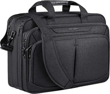 Laptop Bag Expandable Lightweight Briefcase 17.3" Laptop Premium Business Work