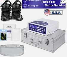 Ionic Detox Foot Spa Bath Massage Machine with LCD Display Screen For Home Club