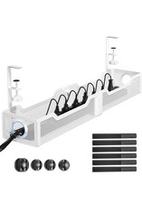 Cinati Extra Large Under Desk Cable Management 25" Wire Organizers -New