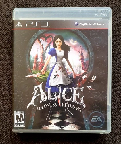Alice: Madness Returns PS3 PlayStation 3 Complete CIB Tested & Working