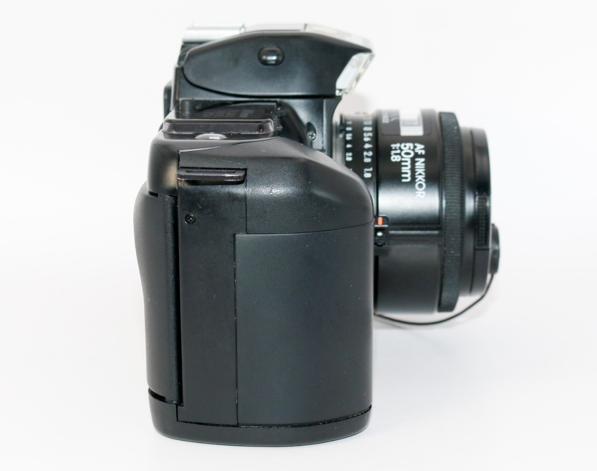 Nikon N4004 AF 35mm SLR Film Camera w/ 50mm f/1.8 Lens – Tested