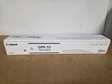 F Canon GPR-53 Black Toner New Sealed