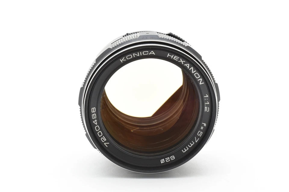 【N MINT 】 Konica Hexanon AR 57mm f/1.2 MF EE Black Lens From JAPAN - Image 3 of 4