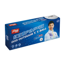 DHS Sports USA Outdoor 40mm Table Tennis Ball Wind-Resistant White 10-Pack
