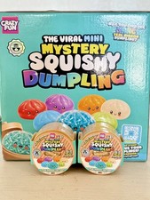 RMS Crazy Fun Mystery Squishy MINI Dumpling Teal Ribbon Edition LOT of 18