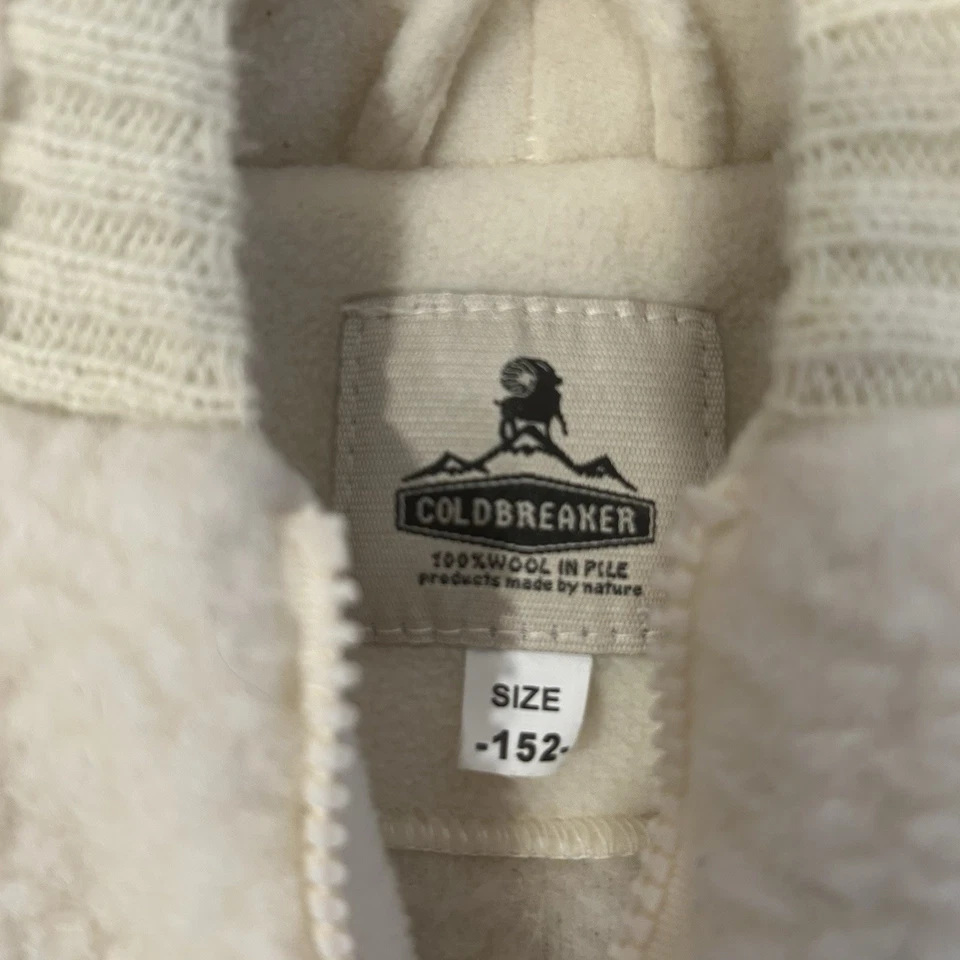 Orejas de oso de peluche Coldbreaker 100 % lana con capucha Sherpa niños talla 152 Foto 3 de 4