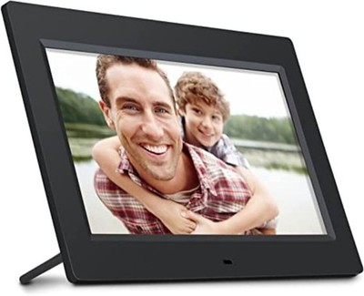 Aluratek ADMPF310F 10in LCD Digital Photo Frame 4GB Memory USB SD/SDHC Black