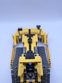 LEGO TECHNIC:  Bulldozer/ Wheel Trencher (42028) - Used - Complete With Manual 