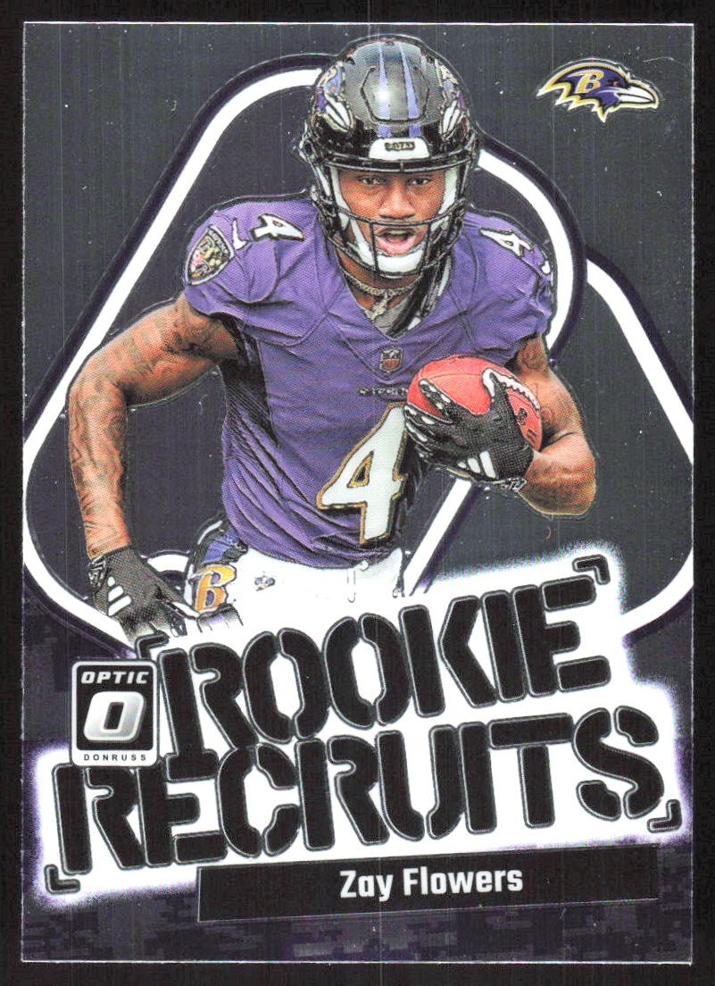 5910G 2023 Donruss Optic #20 Zay Flowers Rookie Recruits