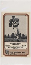 1974 Fleer Team Cloth Patch Stickers The Immortal Roll Hugh McElhenny HOF qp4