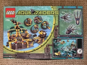 Lego 7775 Aqua Raider Aquabase Invasion 840 pcs New In Sealed Box Retired