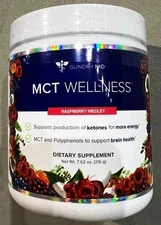 Gundry MD MCT Wellness Powder Raspberry Medley Flavor 7.62 oz. (216 g)
