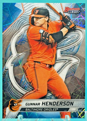 2025 Bowman's Best - Blue Lazer - Gunnar Henderson #36 (142/150)