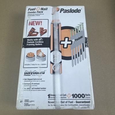 Paslode, Framing Nails and Fuel Pack, 650564, 2 inch x .113 Gauge + Fuel Cell