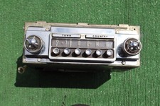 1957 Thunderbird Town Country Radio With Knobs 57 T-bird