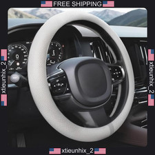 15 Inch Silicone Steering Wheel Cover For Women All-season Thermoregulating