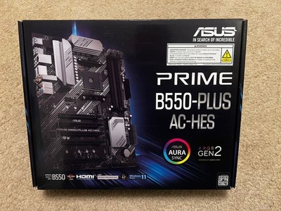 ASUS PRIME B550-PLUS AMD Socket AM4 DDR4 ATX Motherboard (90MB14U0-M0AAY0)
